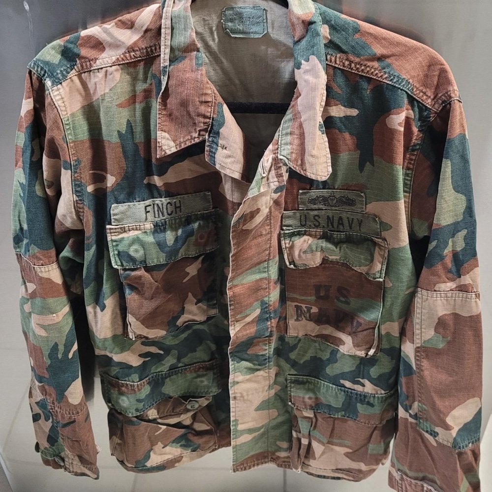 Military usgi us navy camo jacket